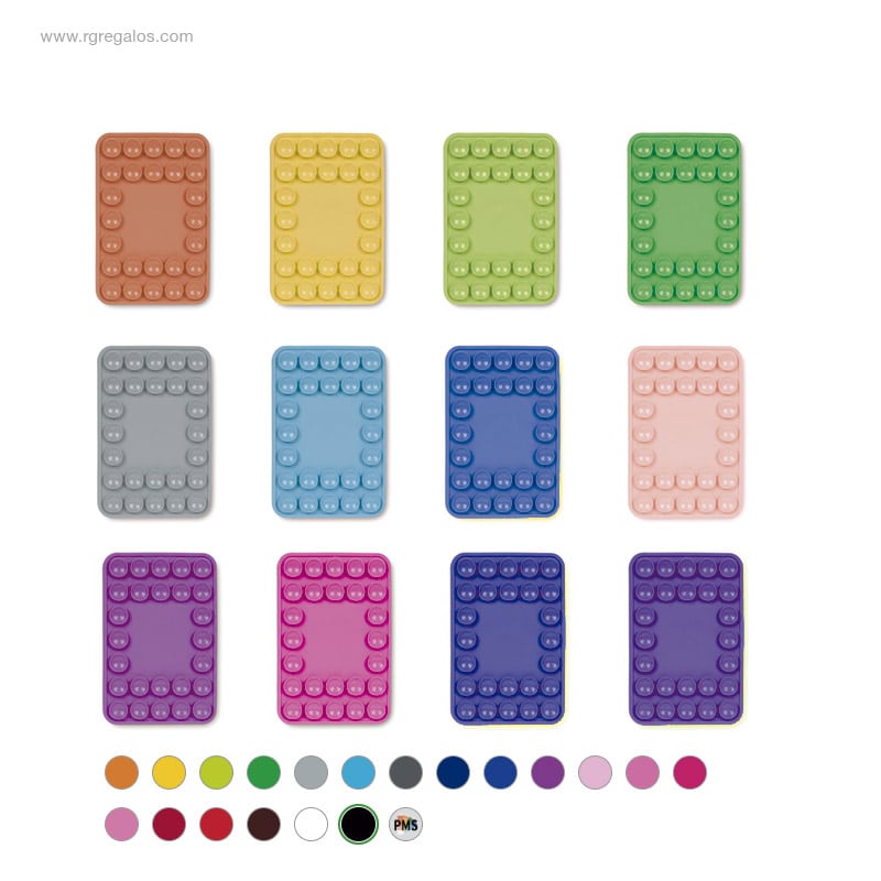 Soporte magnético con ventosas colores