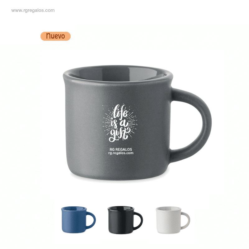 Taza de espresso de cerámica personalizada para regalos publicitarios