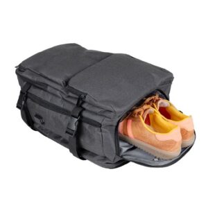 Mochila RPET 300D personalizada con bolsillo antirrobo y compartimentos