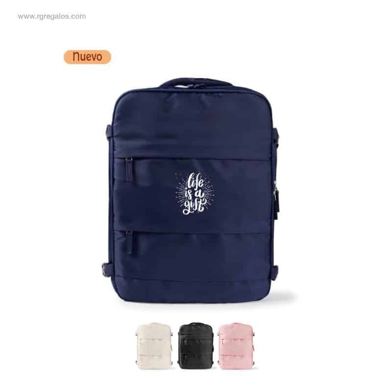 Motxilla de polièster de 18 L personalitzada amb compartiment per a portàtil