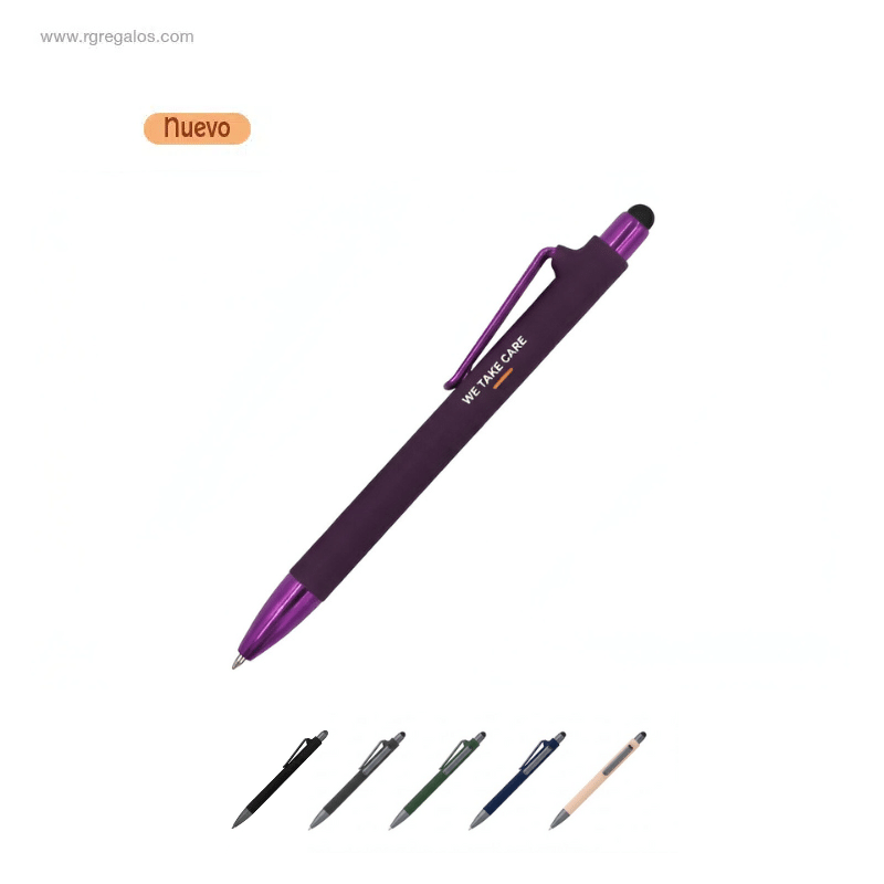 boligrafo puntero mate peso extra personalizado