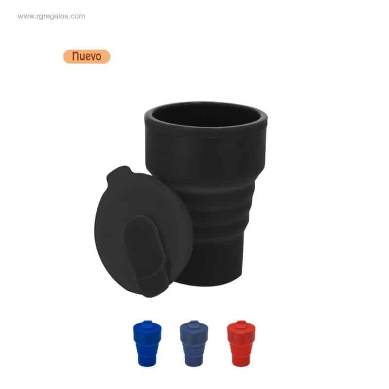 Vaso plegable silicona regalo personalizado