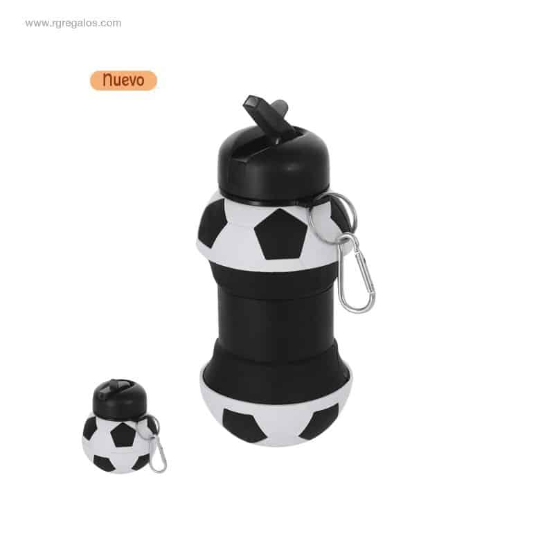 bidon plegable silicona futbol regals publicitaris