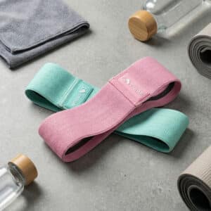 bandas elasticas fitness tela personalizadas regalos