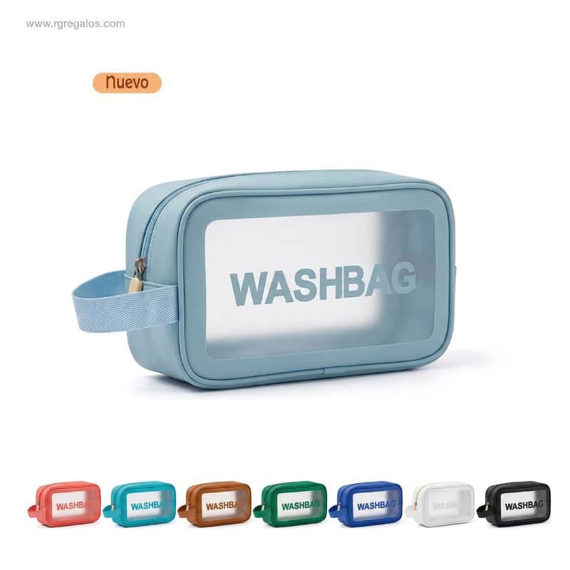 necesser pvc blau traslluït higienic kits viatge per a regals publicitaris